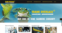 Desktop Screenshot of kanaltechnik-overlack.de